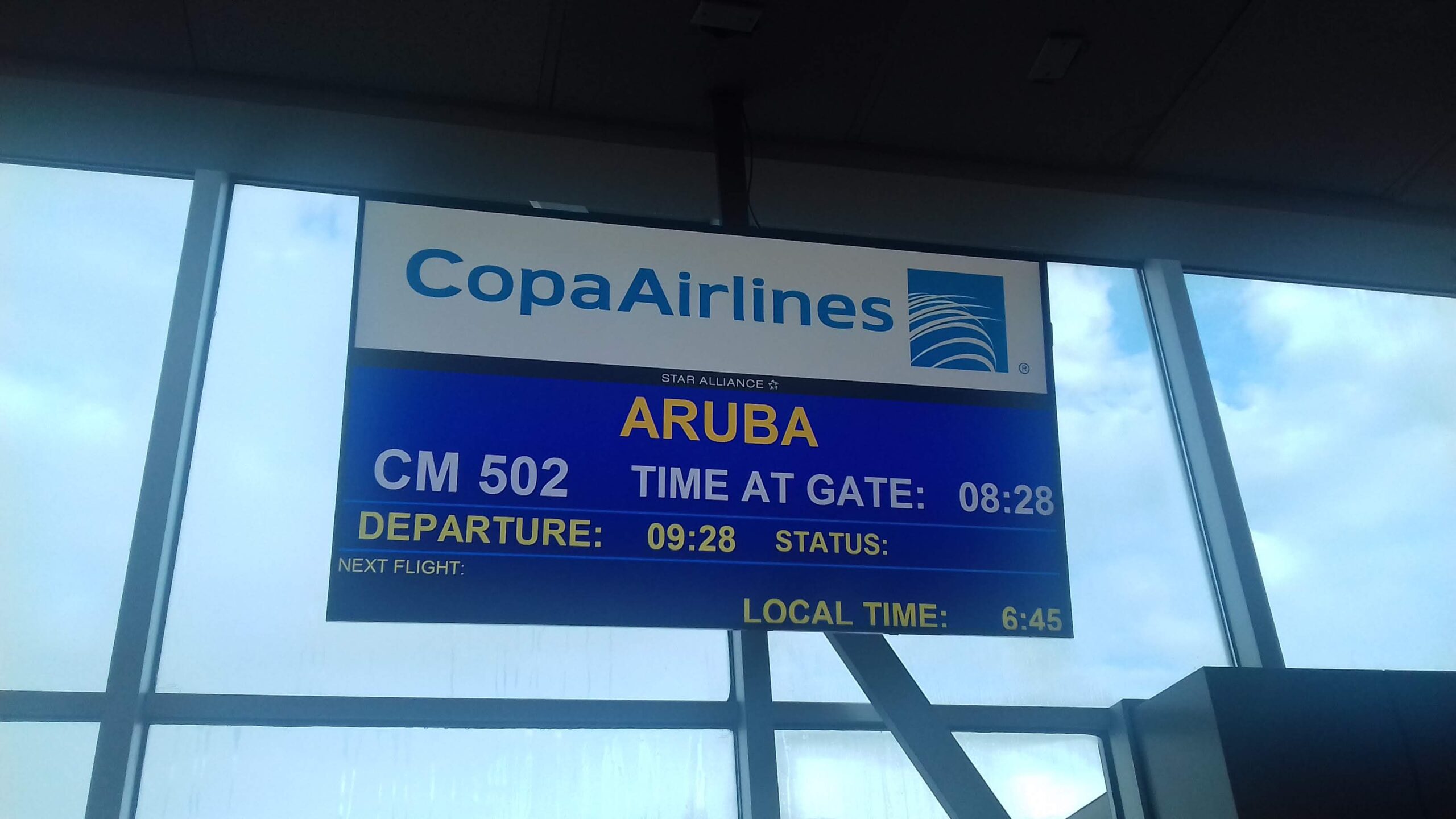 Copa Airlines Aruba